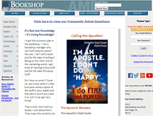 Tablet Screenshot of ami-bookshop.com